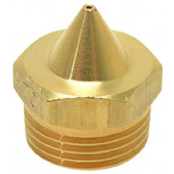 UGELLO GAS CONICO M17x1 ø 0,70 mm  Cod. 3500177