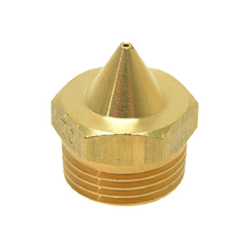 UGELLO GAS CONICO M17x1 ø 0,70 mm  Cod. 3500177