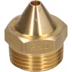 UGELLO GAS CONICO M17x1 ø 2,90 mm  Cod. 3500202