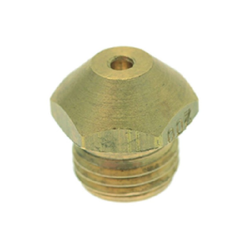 UGELLO GAS CONICO M10x1 ø 2,00 mm  Cod. 3500244