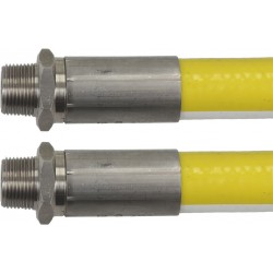 TUBO GAS NATURE PRO ø 3/4"MM 1250 mm  Cod. 7151157