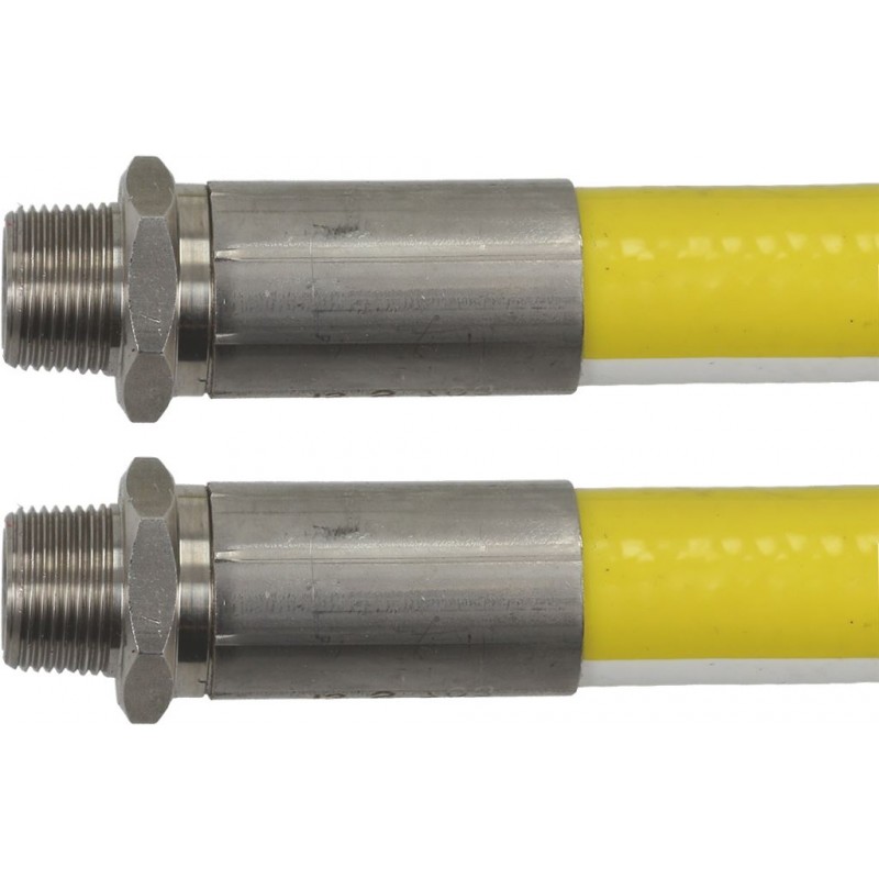 TUBO GAS NATURE PRO ø 3/4"MM 1250 mm  Cod. 7151157