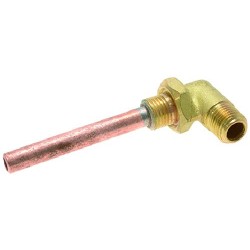 TUBAZIONE INIETTORE ø 1/4"M - 65 mm  Cod. 1550006