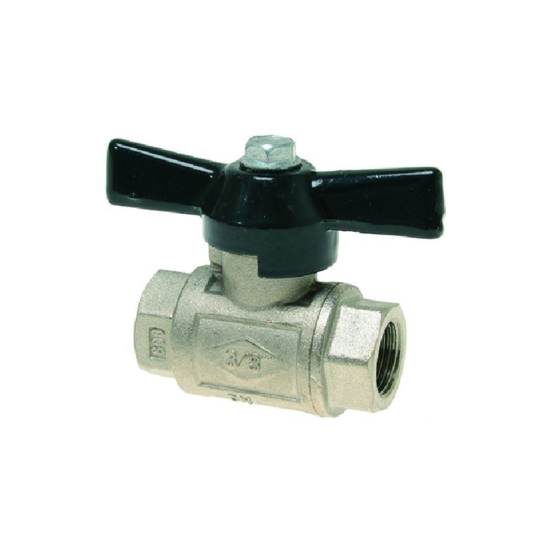 VALVOLA A SFERA ACQUA ø 3/8"FF  Cod. 3356169