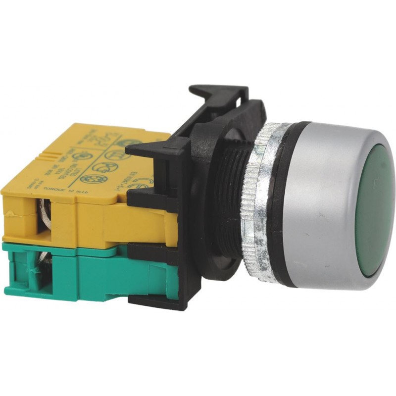 PULSANTE VERDE 16A 250V GIOVENZANA    CODICE: 9014066