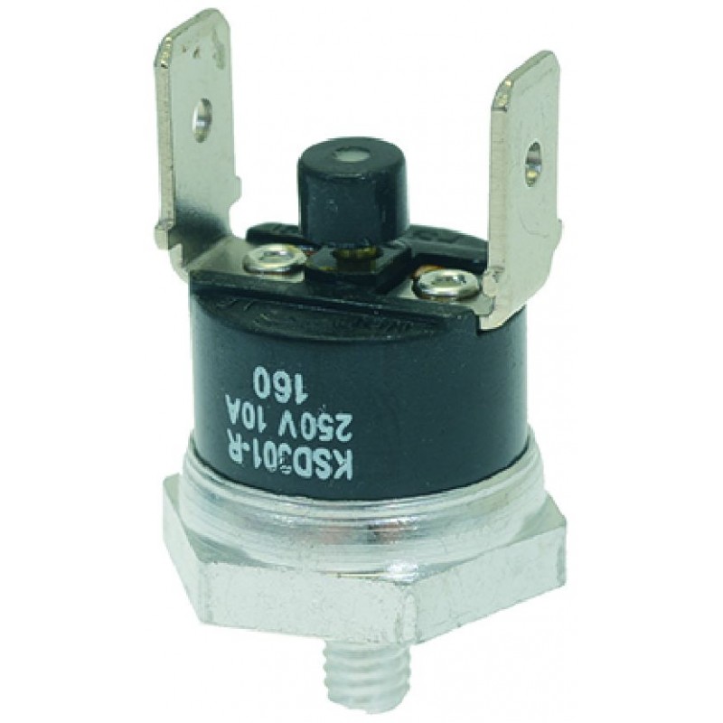 TERMOSTATO A CONTATTO 160°C M4 10A 250V  Cod. 1443064
