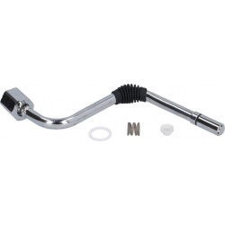 TUBO VAPORE COMPLETO CROMATO ø 10 mm  Cod. 1449051