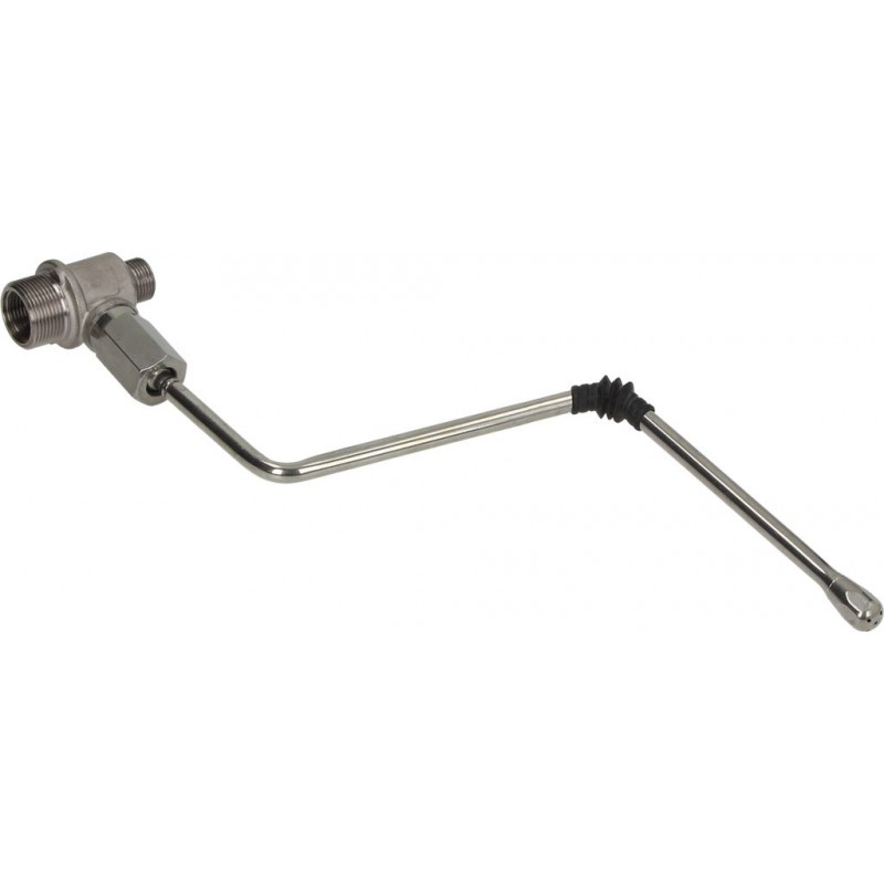 TUBO VAPORE COMPLETO INOX ø 8 mm  Cod. 1449102