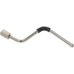 TUBO VAPORE COMPLETO INOX ø 10 mm  Cod. 1449110