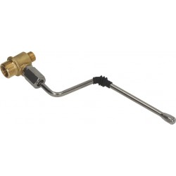 TUBO VAPORE COMPLETO INOX ø 8 mm  Cod. 1449265