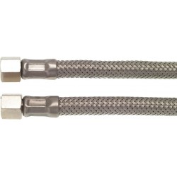 TUBO FLEX ø 3/8"Fc x Fc 450 mm + PVC  Cod. 1449293
