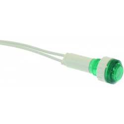 LAMPADA SPIA VERDE 24V    CODICE: 9221004