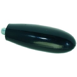 MANOPOLA A PERA NERA ø 32x86 PASSO M9    CODICE: 9241001