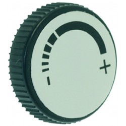 MANOPOLA NERA VARIATORE VELOCITÀ ø 30 mm    CODICE: 9241004