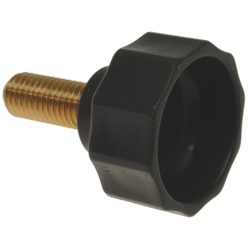 MANOPOLA NERA ø 35 mm PASSO M10    CODICE: 9242030