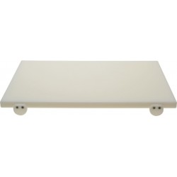 TAGLIERE BIANCO 700x400x25 mm CON FERMI    CODICE: 9394431