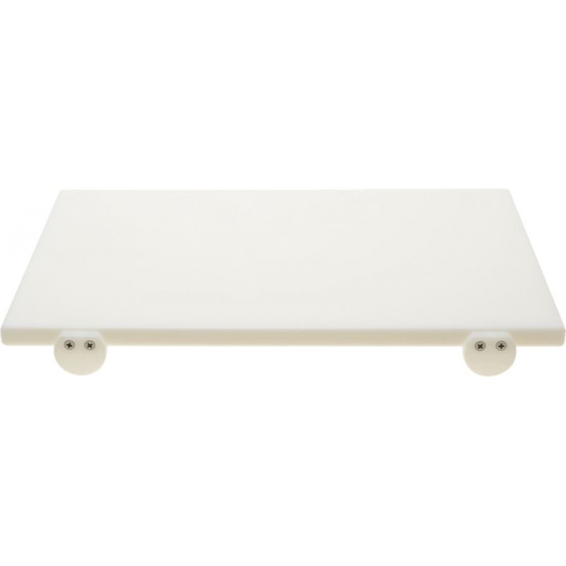 TAGLIERE BIANCO 500x400x25 mm CON FERMI    CODICE: 9394432