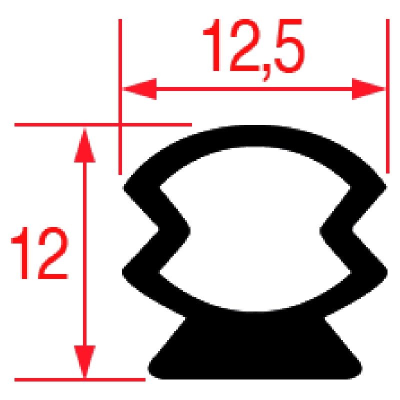 GUARNIZIONE COPERCHIO 1270 mm    CODICE: 9720755