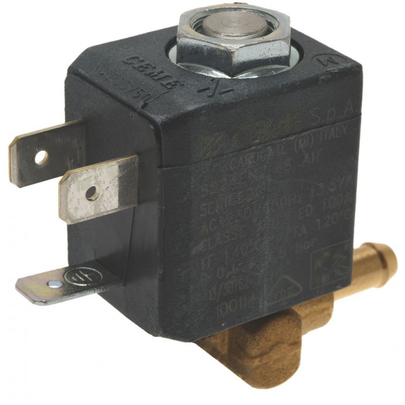  ELETTROVALVOLA 90°SX 1/8" DE'LONGHI Codice: D120011