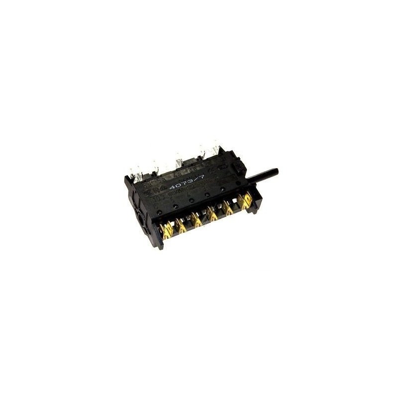 COMMUTATORE S96X-1 6+3 CONTATTI 6+0 LIVELLI FORNO OVEN SMEG ORIGINALE 811730205