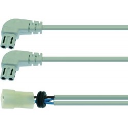 CAVETTO PRESA CURVA BIANCO...