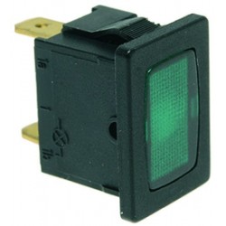 LAMPADA SPIA VERDE 250V...