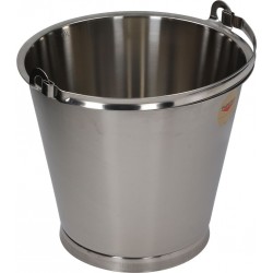 SECCHIO INOX CON BASE...