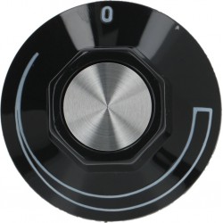 MANOPOLA NERA diametro 50...