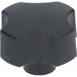 MANOPOLA NERA diametro 54...