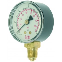 MANOMETRO CO2/N2 LP 0-6 bar...