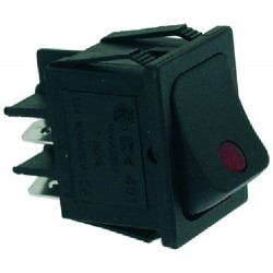 INTERRUTTORE BIPOLARE NERO...