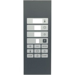 TARGA ELETTRONICA NERA 10...