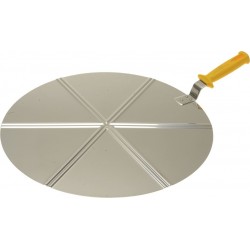 CACCIAPIZZA INOX 6 PORZIONI...