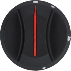 MANOPOLA NERA diametro 65...