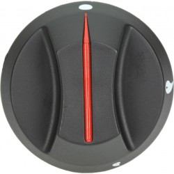 MANOPOLA NERA diametro 65...