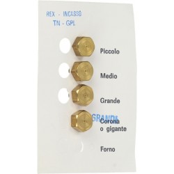 INIETTORI GPL 7MA REX KIT 4...