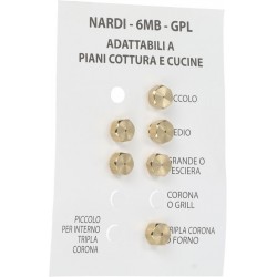 INIETTORI GPL 6MB NARDI KIT...