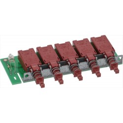 SCHEDA PULSANTI D390413