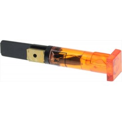 LAMPADA SPIA ARANCIO 24V...