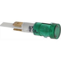 LAMPADA SPIA VERDE 250V...