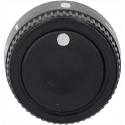 MANOPOLA NERA diametro 39...