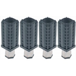 KIT PIEDE REGOLABILE INOX...