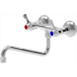 RUBINETTO BIFORO ECO A MURO...