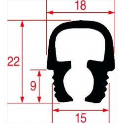 GUARNIZIONE INFERIORE PORTA...