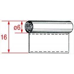 GUARNIZIONE 6xh16 mm 3786255