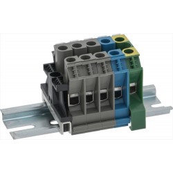 MORSETTIERA 5 POLI SU GUIDA...