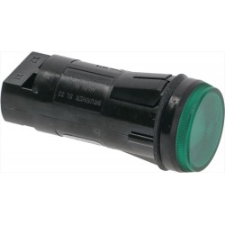 LAMPADA SPIA VERDE 230V...