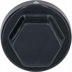 MANOPOLA NERA diametro 55...