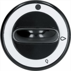 MANOPOLA NERA diametro 62...