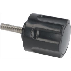 MANOPOLA NERA diametro 55...